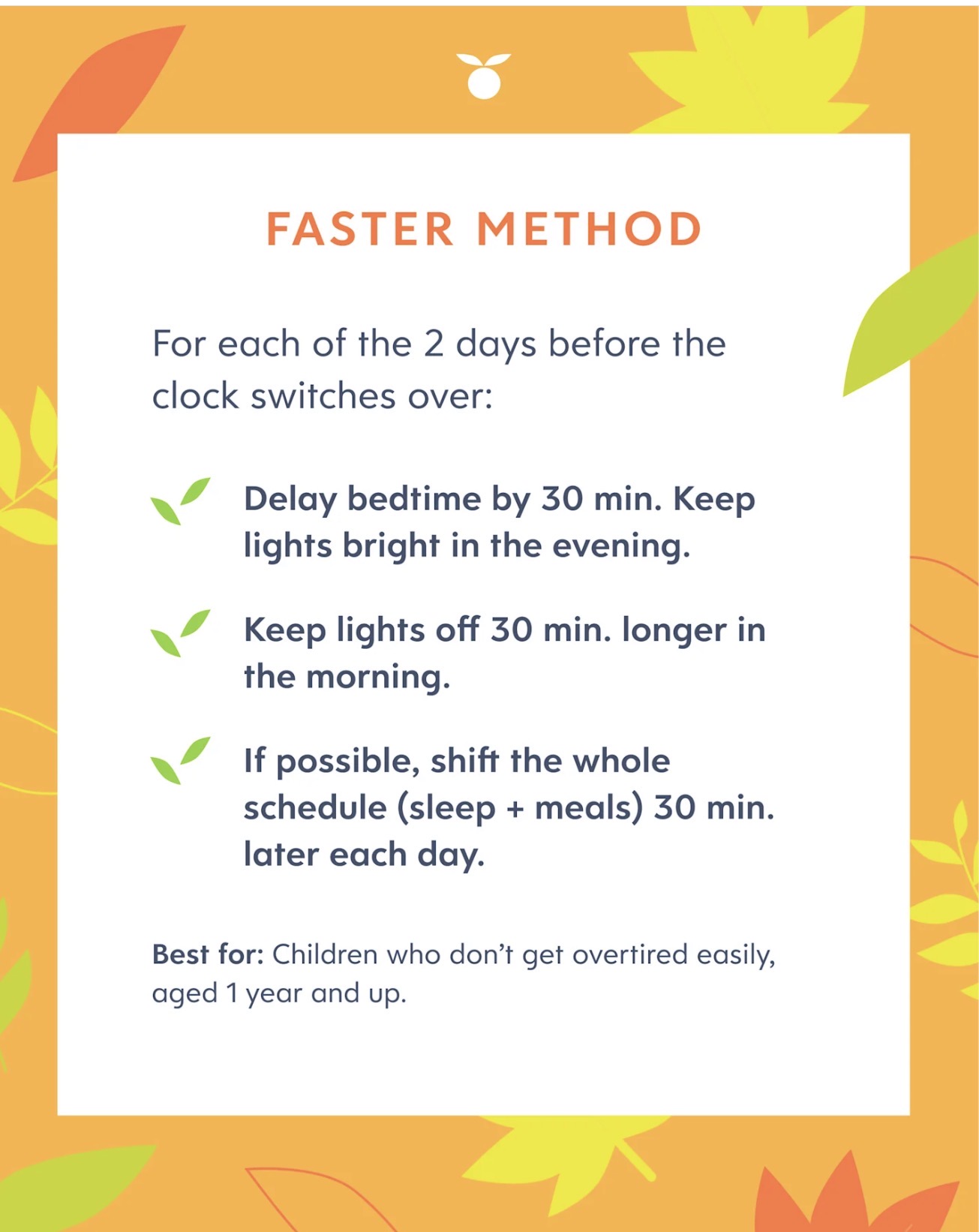 Daylight saving