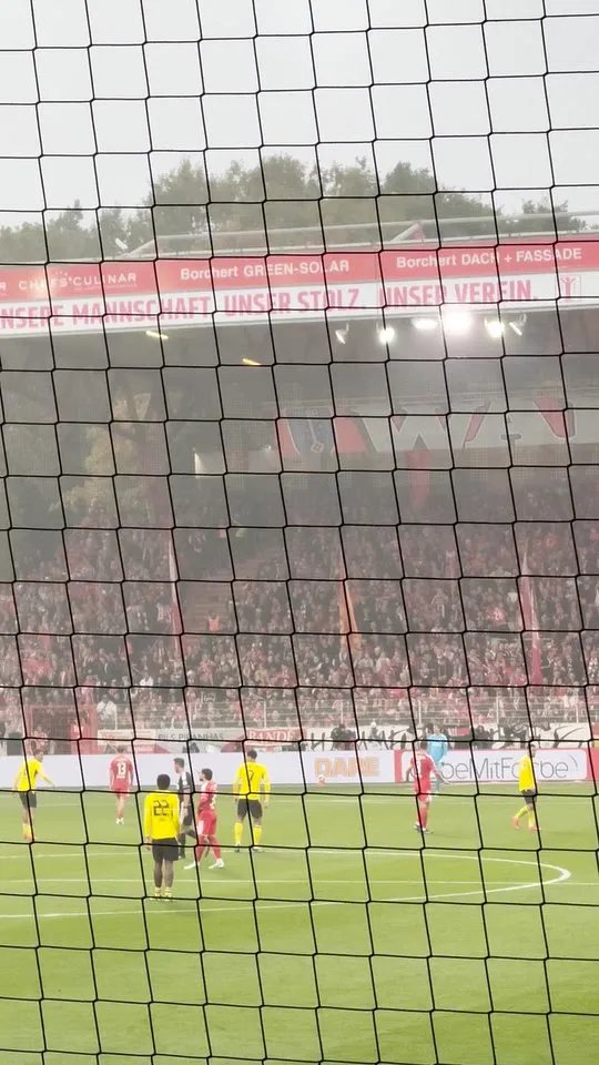 Insane Waldseite Atmosphere vs BVB | 1. FC Union Berlin at Alte Försterei