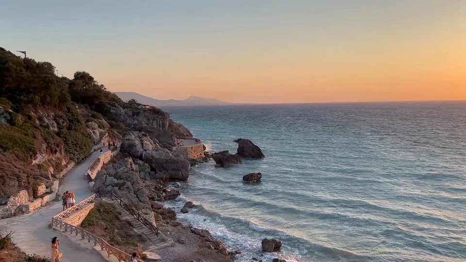 I went to Rhodes island in Greece